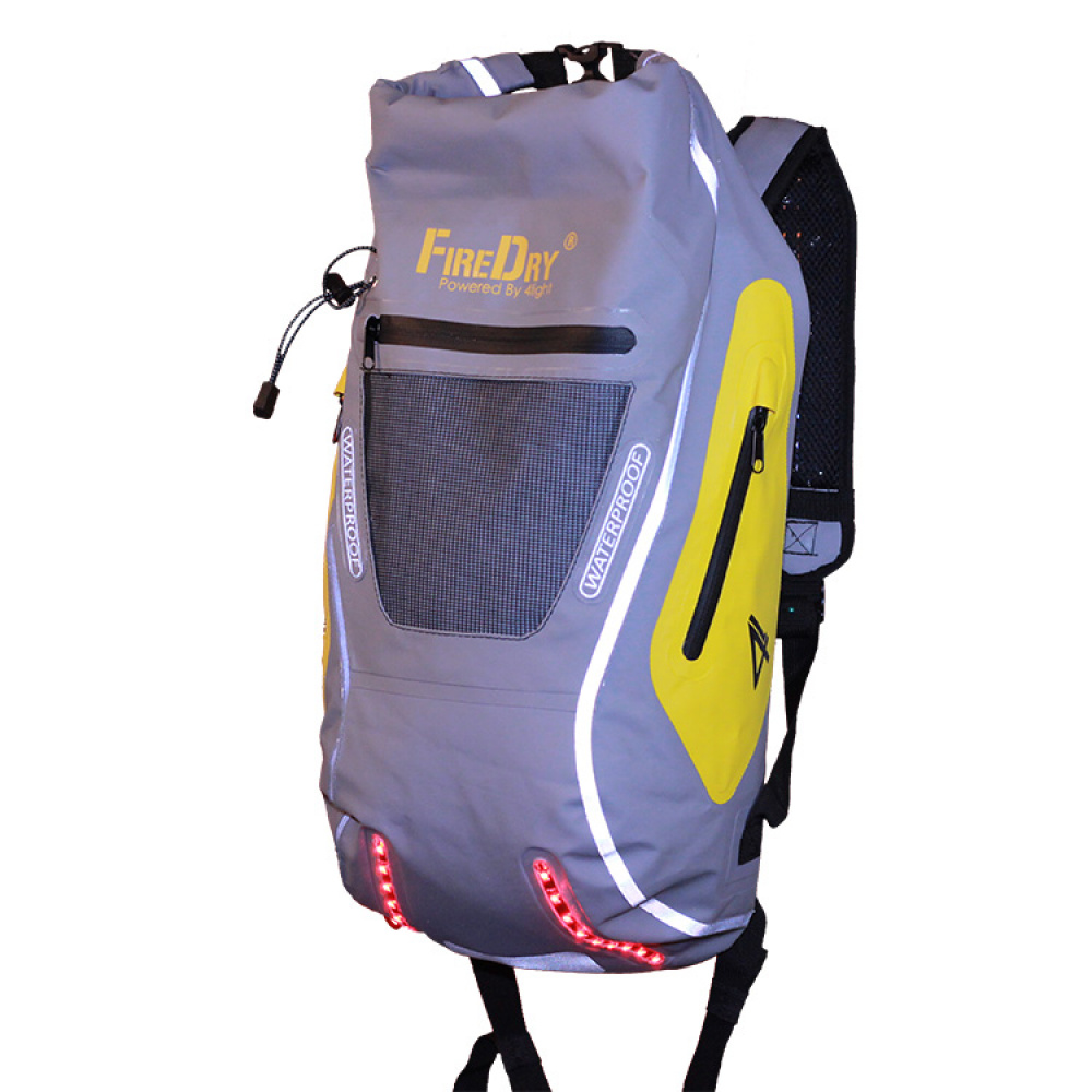 Waterproof Backpack with Light, 20 litre in the group Leisure / Bags / Backpacks at SmartaSaker.se (12819)