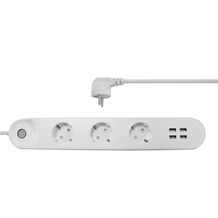 Remote Controlled Power Strip with USB and Wi-Fi