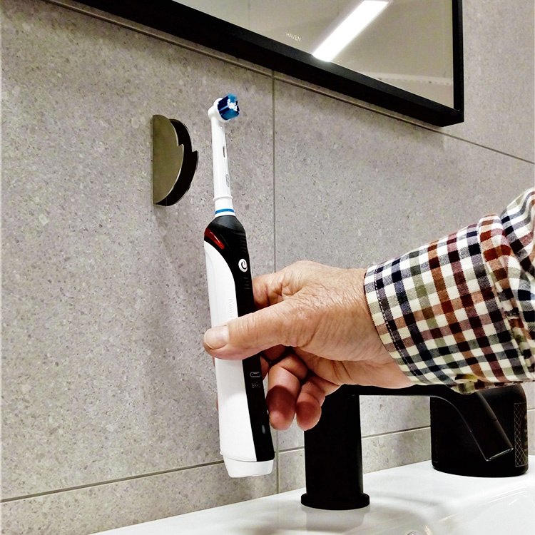 Electric toothbrush holder sales
