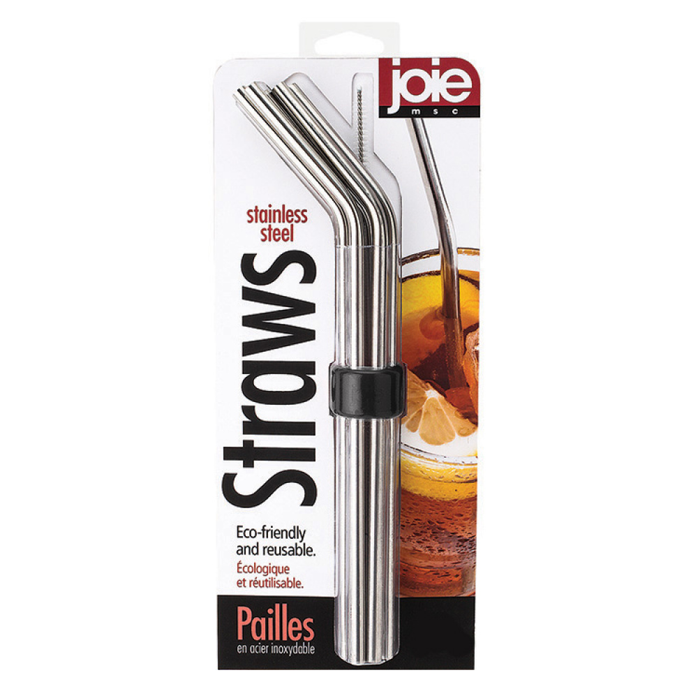 Reusable Metal Straws in the group House & Home / Kitchen / Beverages at SmartaSaker.se (12909)