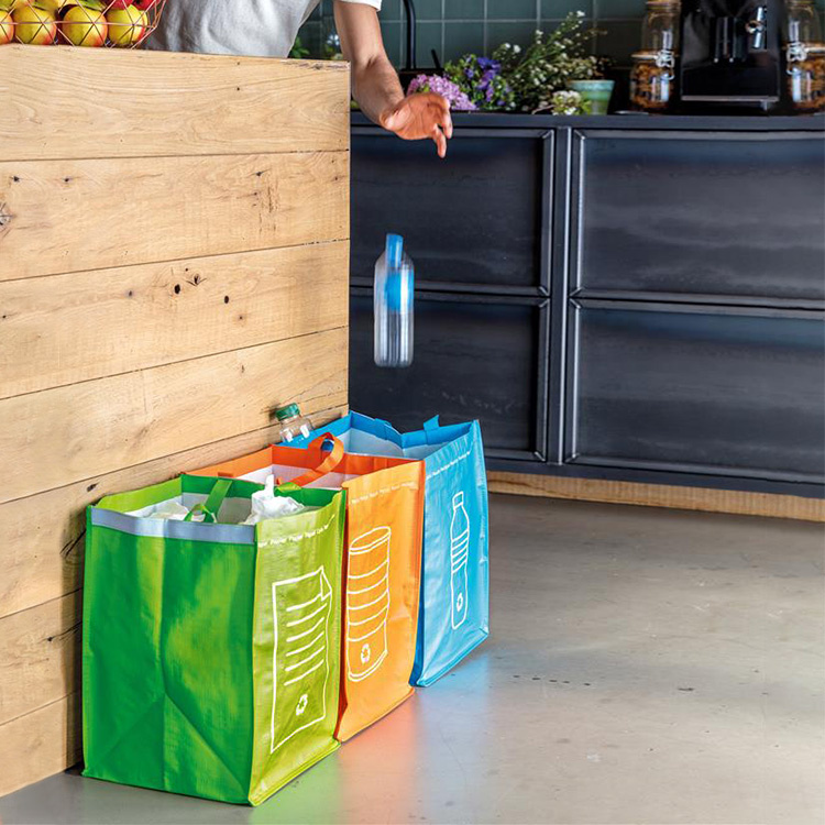 Sorting bags for paper, metal & plastic, COLORFUL RECYCLING in the group House & Home / Sustainable Living / Recycling at SmartaSaker.se (12951)