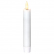 Short battery operated candle, White 2-pack