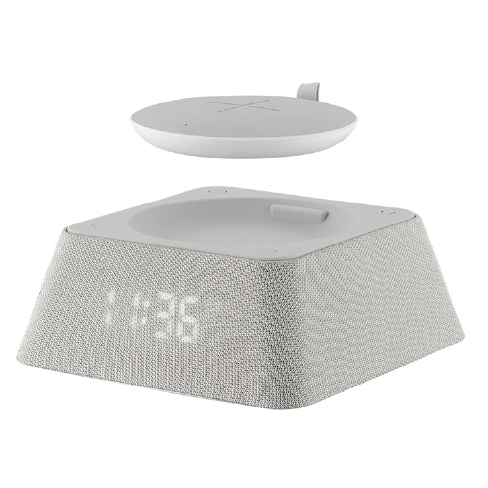 Alarm clock with radio & portable Qi-charger in the group House & Home / Electronics / Home Electronics at SmartaSaker.se (12993)