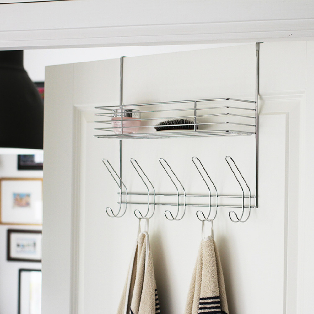 Door hanger with shelf & hooks in the group House & Home / Bathroom at SmartaSaker.se (12996)