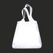 Shopping bag in reflective fabric Shopping bag in reflective fabric