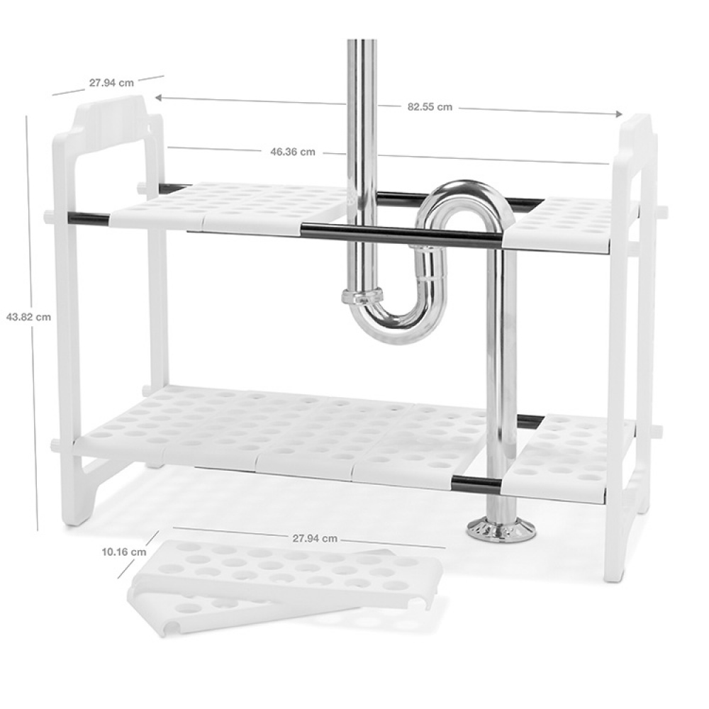 Adjustable shelf for sink cabinet in the group House & Home / Kitchen / Kitchen decor at SmartaSaker.se (13006)