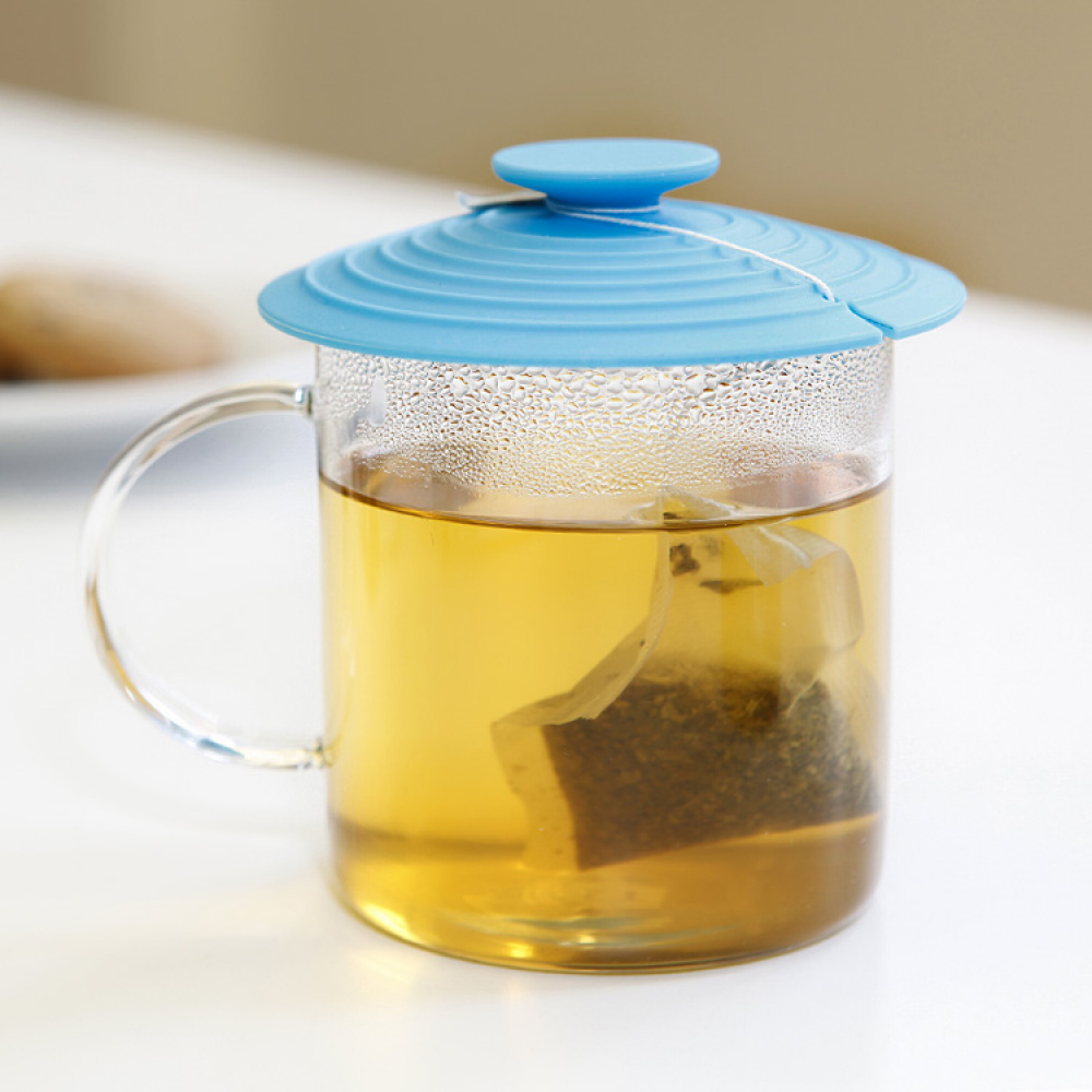 Silicone lid for tea cup in the group House & Home / Kitchen / Beverages at SmartaSaker.se (13036)