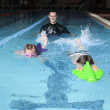 Aquaplane swimming aid