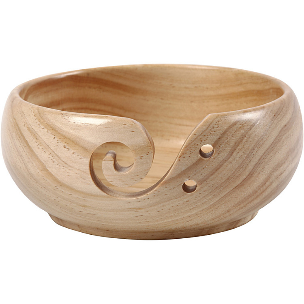 Wooden yarn bowl in the group Leisure / Games / Crafts at SmartaSaker.se (13058)