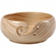 Wooden yarn bowl