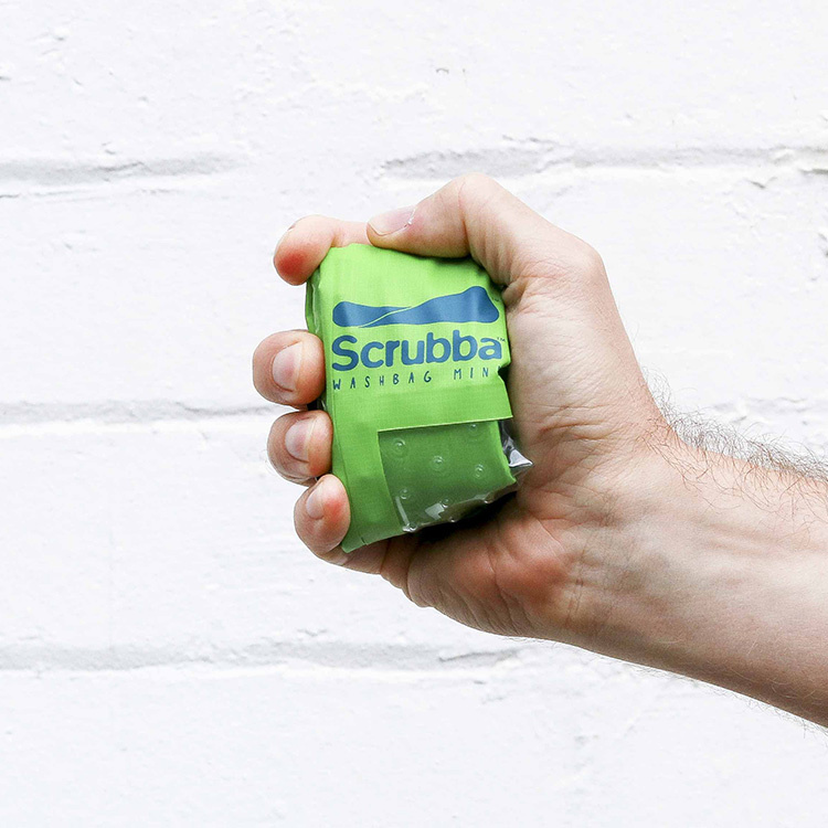 The Scrubba wash bag, a portable mini washing machine - Plastics