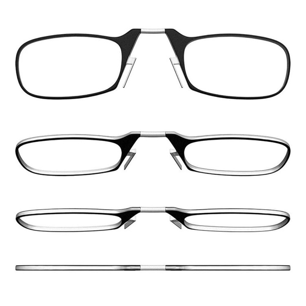 Foldable Reading Glasses with a keyring, Black in the group Leisure / Reading at SmartaSaker.se (13142)