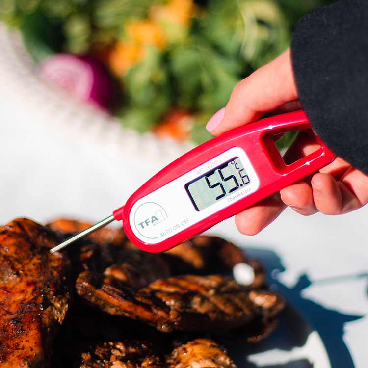 Foldable Cooking Thermometer - Digital meat thermometer