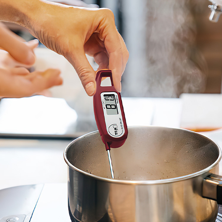 Foldable Cooking Thermometer - Digital meat thermometer