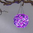 Hanging Solar Cell Decoration, Hydrangea Hanging Solar Cell Decoration, Hydrangea