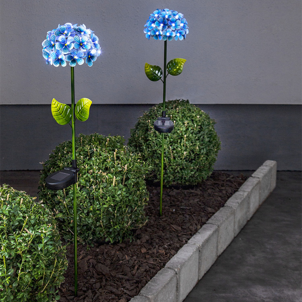 Solar Cell Flower on a Stick, Hydrangea in the group Lighting / Outdoor lighting / Solar Cell Lighting at SmartaSaker.se (13183)