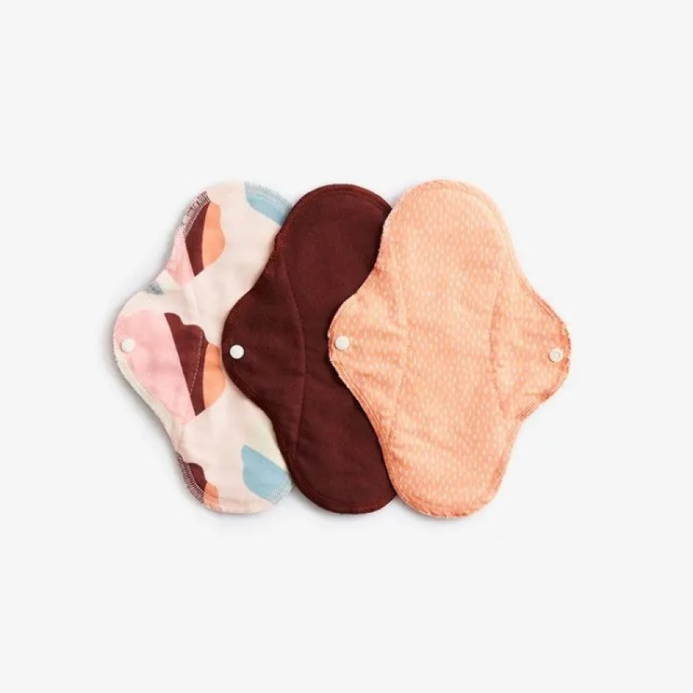 Fabric Sanitary Pads, pack of three in the group House & Home / Sustainable Living at SmartaSaker.se (13198)