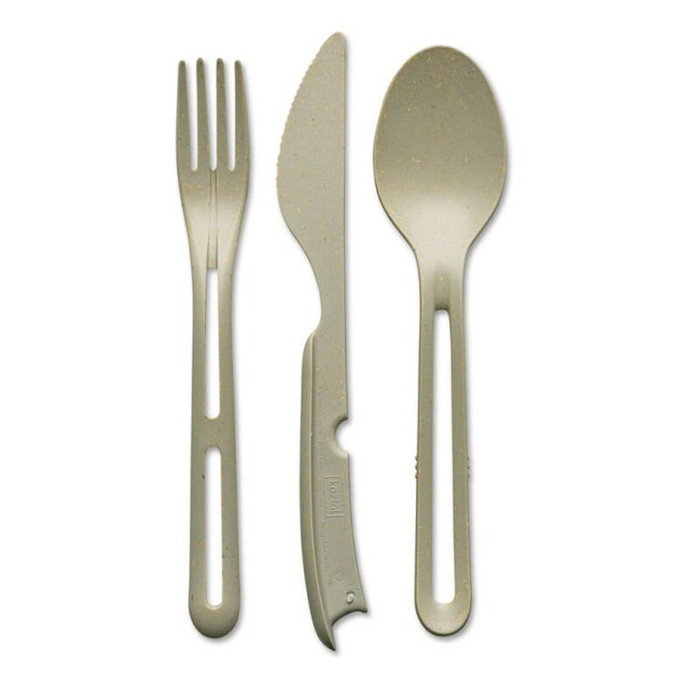 Picnic Cutlery Includes a knife, fork, and spoon SmartaSaker