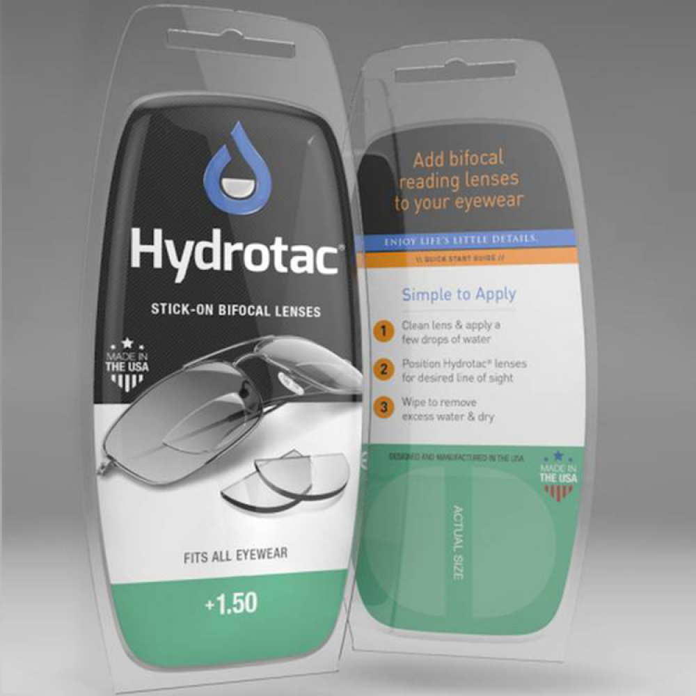 Hydrotac Stick-on Reading Lenses for your Glasses in the group Leisure / Reading at SmartaSaker.se (13208)