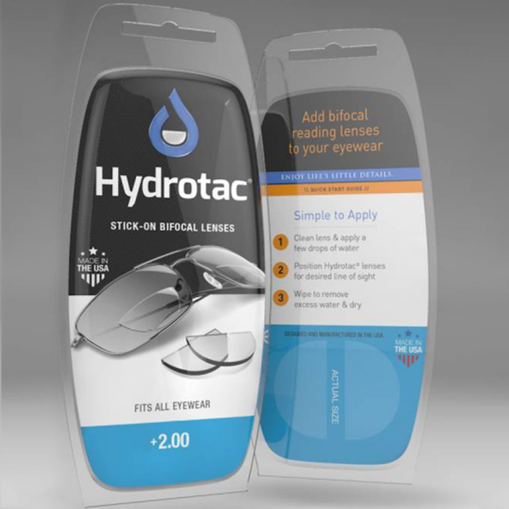 Hydrotac Stick-on Reading Lenses for your Glasses in the group at SmartaSaker.se (13208)