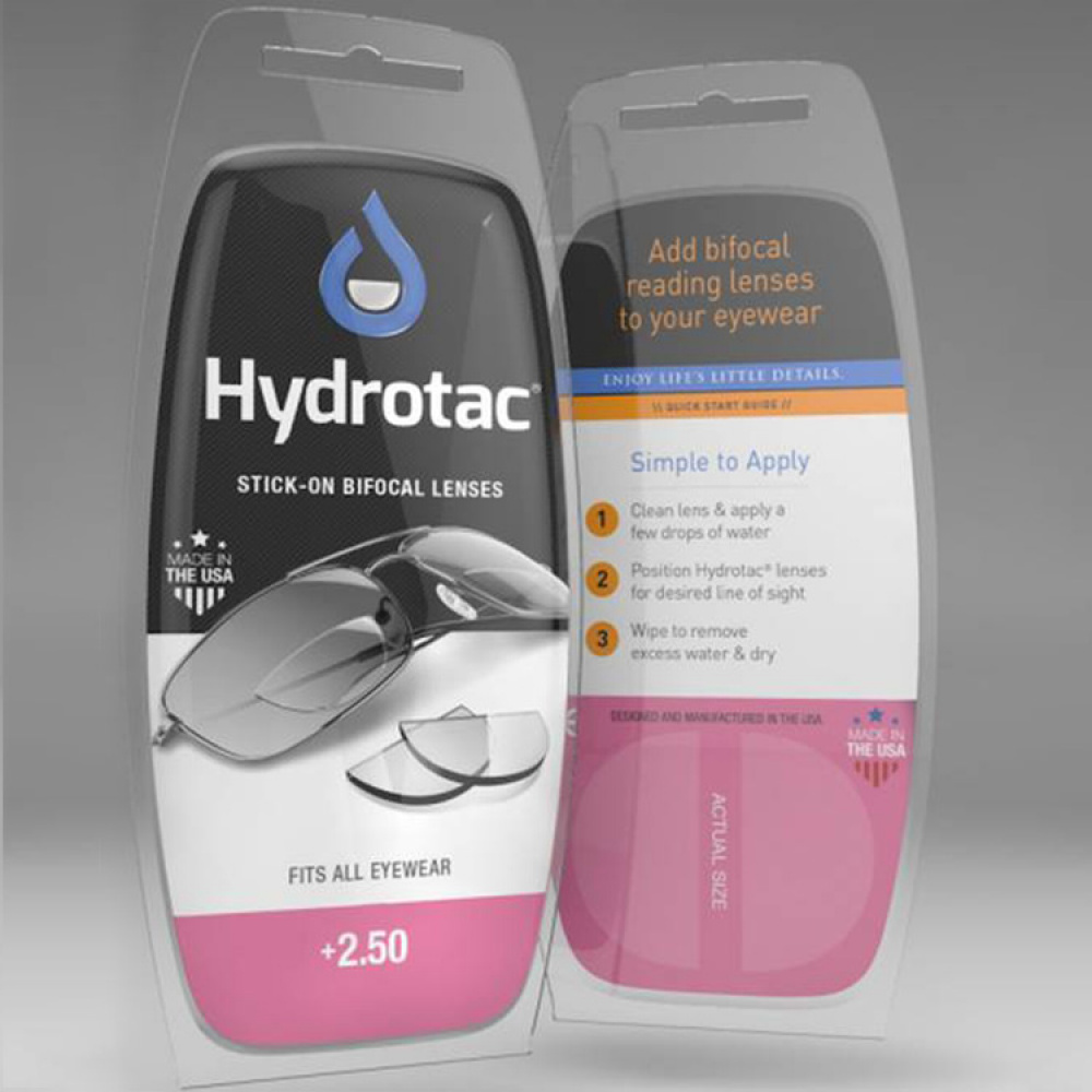 Hydrotac Stick-on Reading Lenses for your Glasses in the group at SmartaSaker.se (13208)