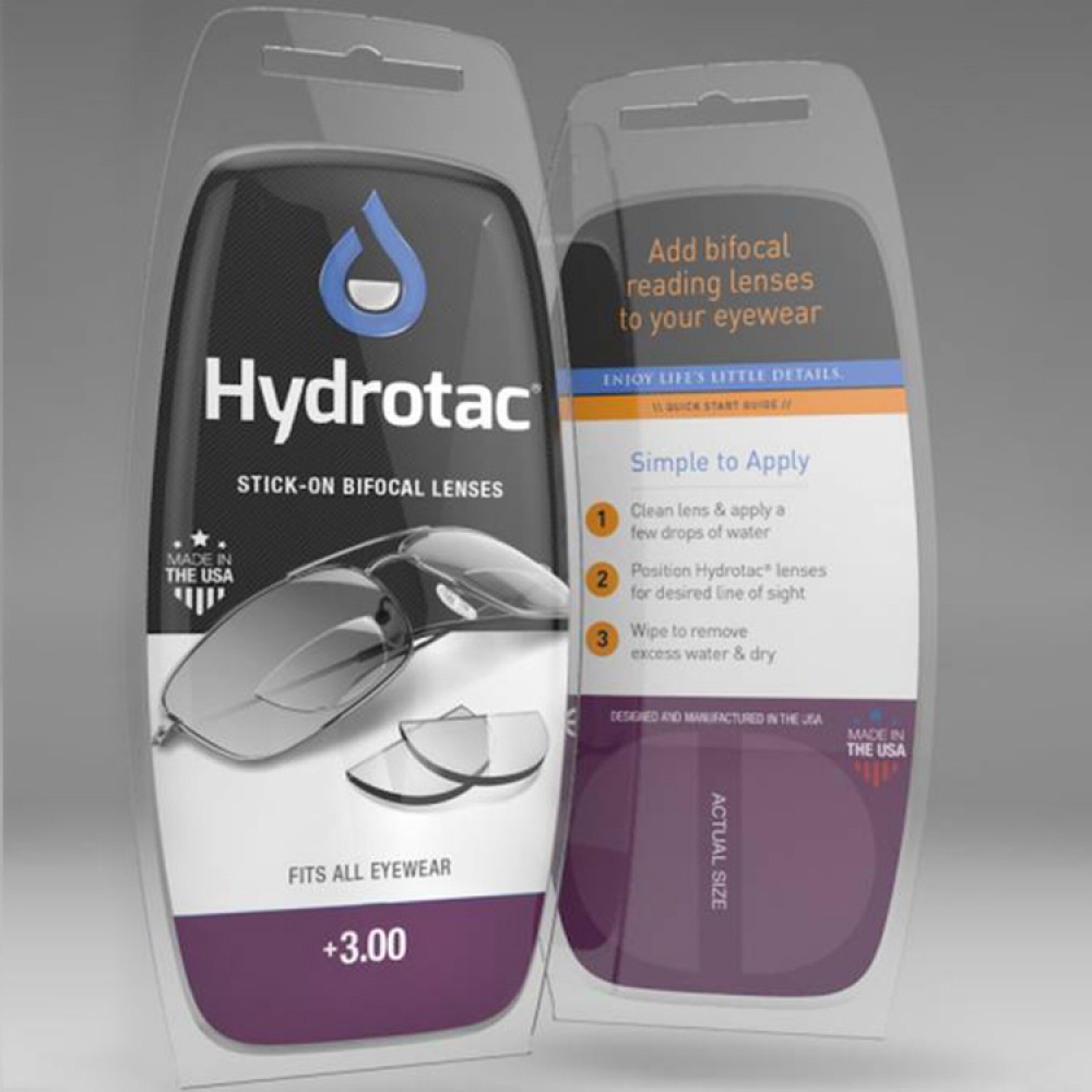 Hydrotac Stick-on Reading Lenses for your Glasses in the group at SmartaSaker.se (13208)