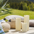 Grande Tall Outdoor Pillar Candle