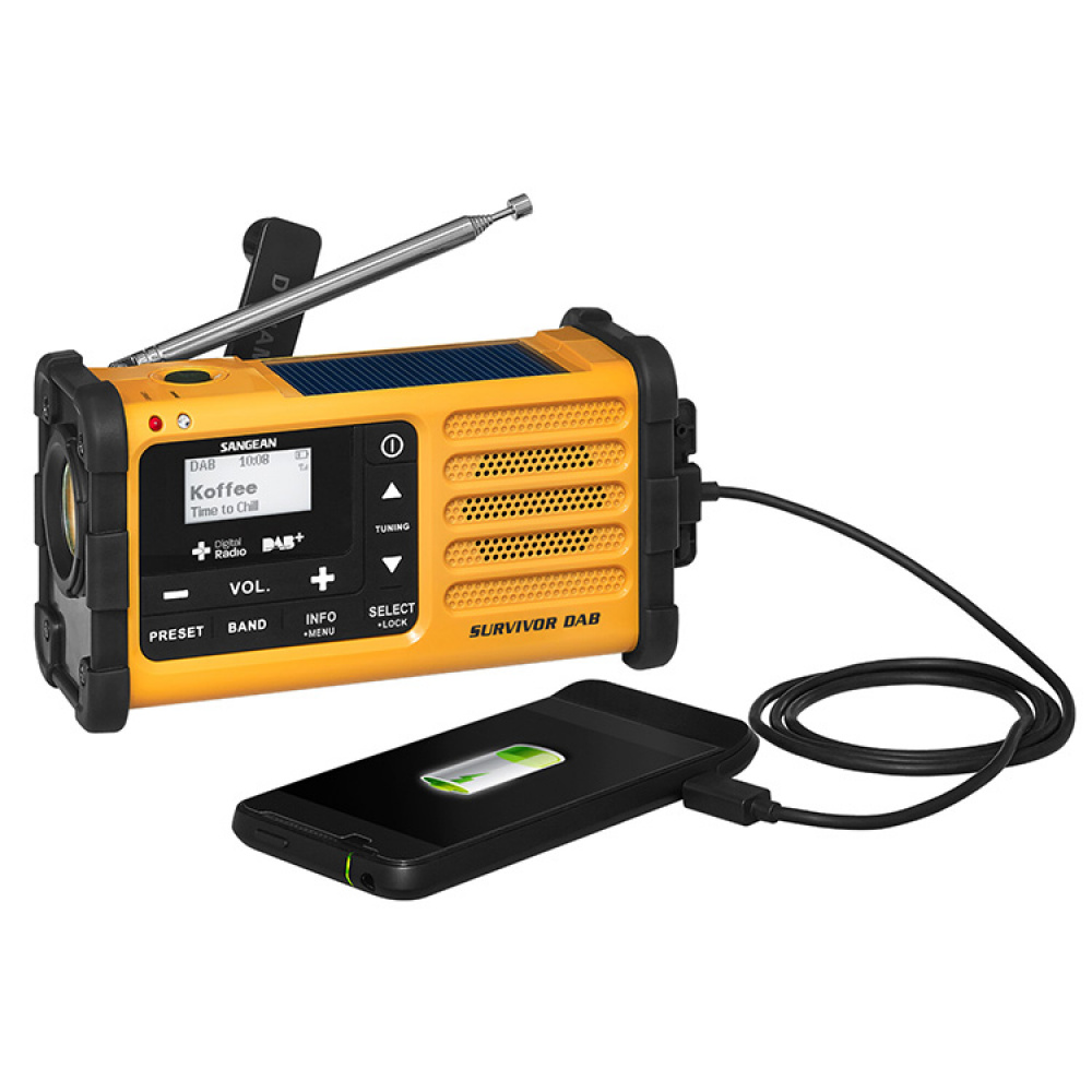 Survival Radio DAB+/FM in the group House & Home / Electronics / Speakers and ear phones at SmartaSaker.se (13224)