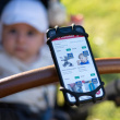 Phone Holder for Bikes and Prams