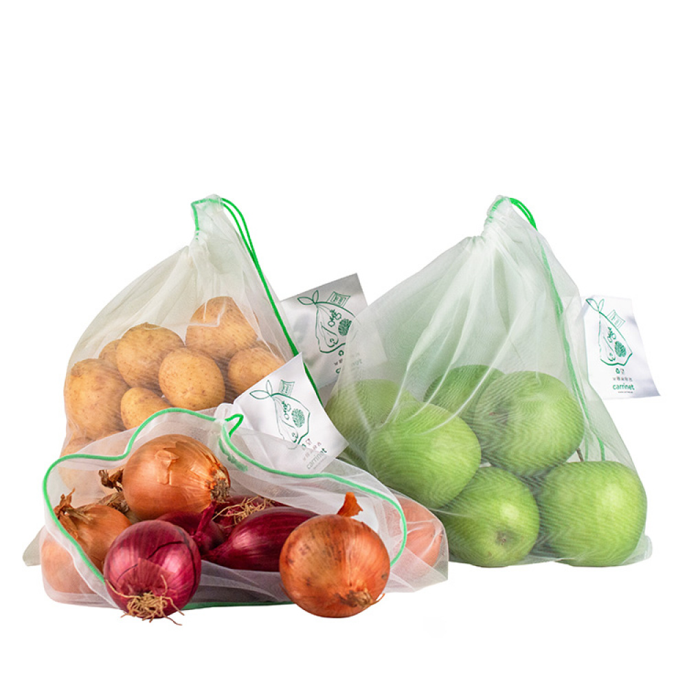 Fruit and vegetable bags in the group House & Home / Sustainable Living / Reusable items at SmartaSaker.se (13241)