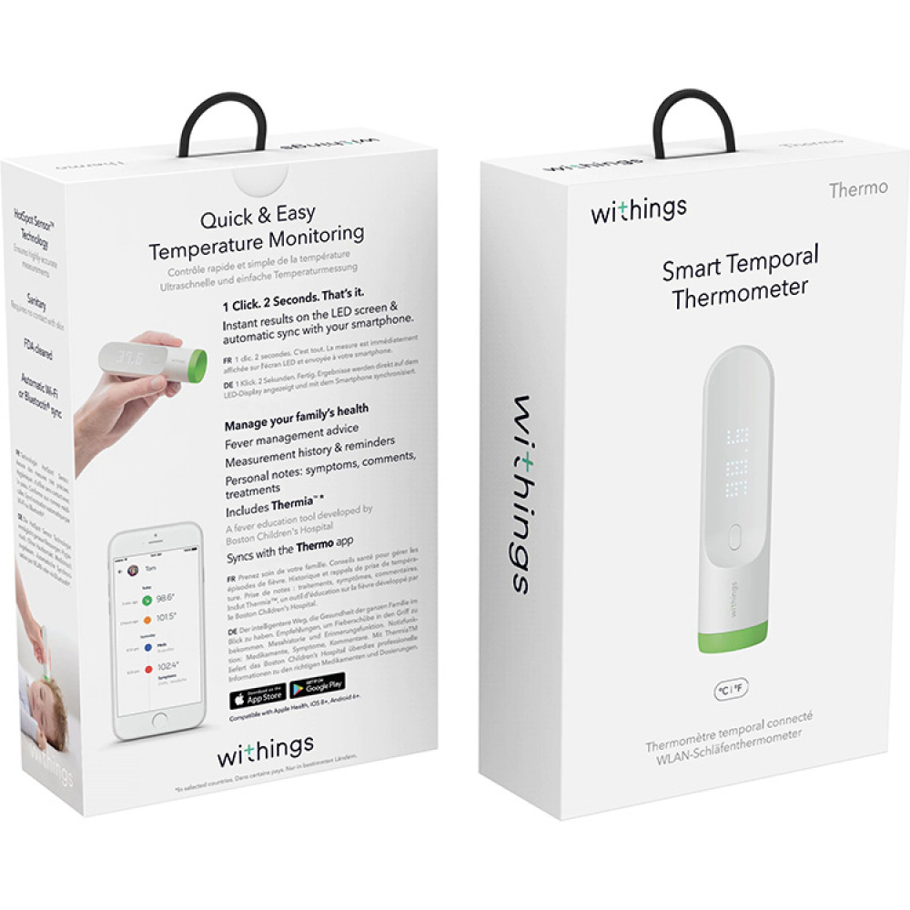 Withings Temporal Thermometer in the group House & Home / Electronics / Home Electronics at SmartaSaker.se (13244)