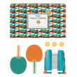 Portable Table Tennis Set with a Net Portable Table Tennis Set with a Net