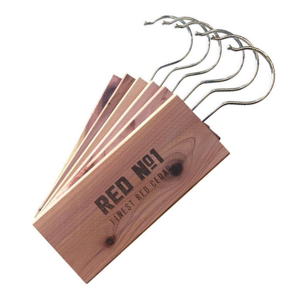 Red Cedar Blocks with Hooks, pack of six in the group Safety / Pests at SmartaSaker.se (13286)
