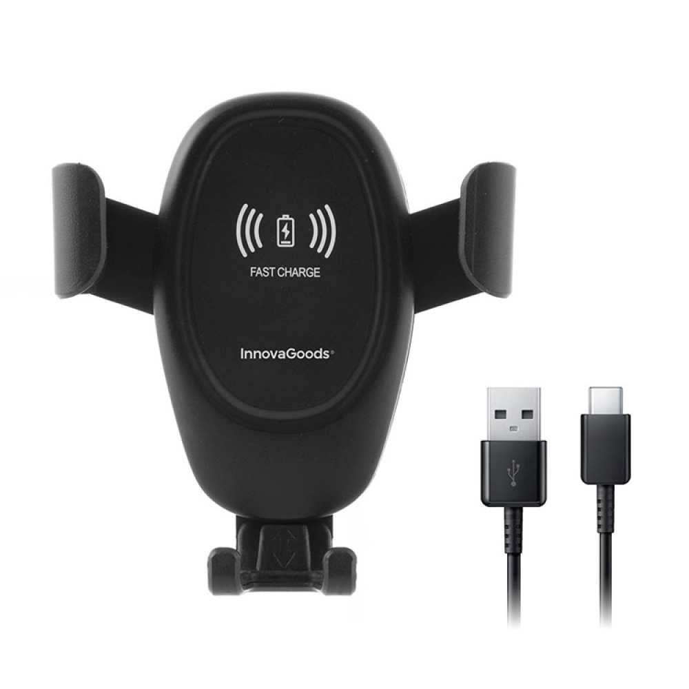 Mobile holder for your car with QI charger in the group House & Home / Electronics / Chargers and Powerbanks at SmartaSaker.se (13293)