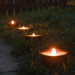 Battery-Powered Garden Candle Battery-Powered Garden Candle
