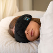 Sleep mask with wireless headphones