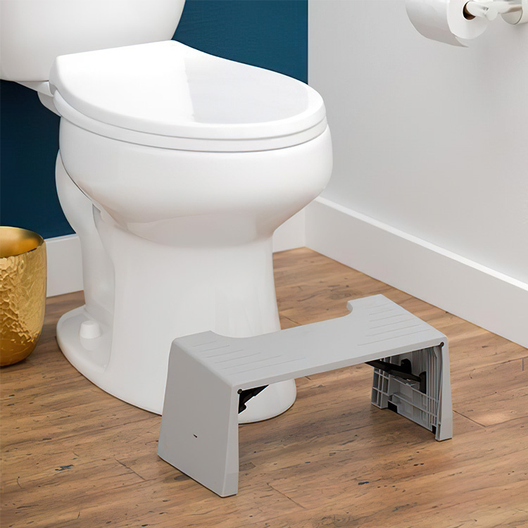 Toilet Potty for Discreet Use At Home or On The Go Prevention from Constipation and Straining Go Better Toilet Stool 