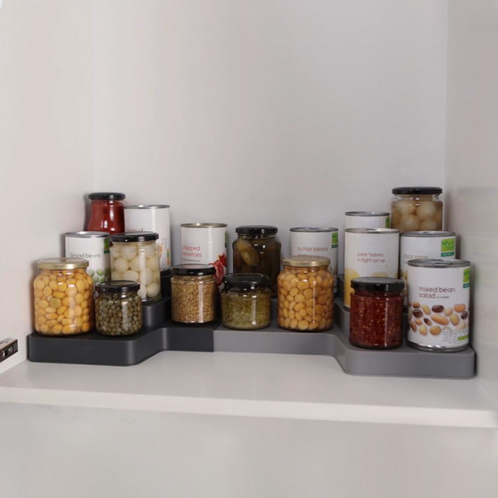 Adjustable Storage Shelf for Kitchen Cupboards in the group House & Home / Kitchen / Kitchen decor at SmartaSaker.se (13364)