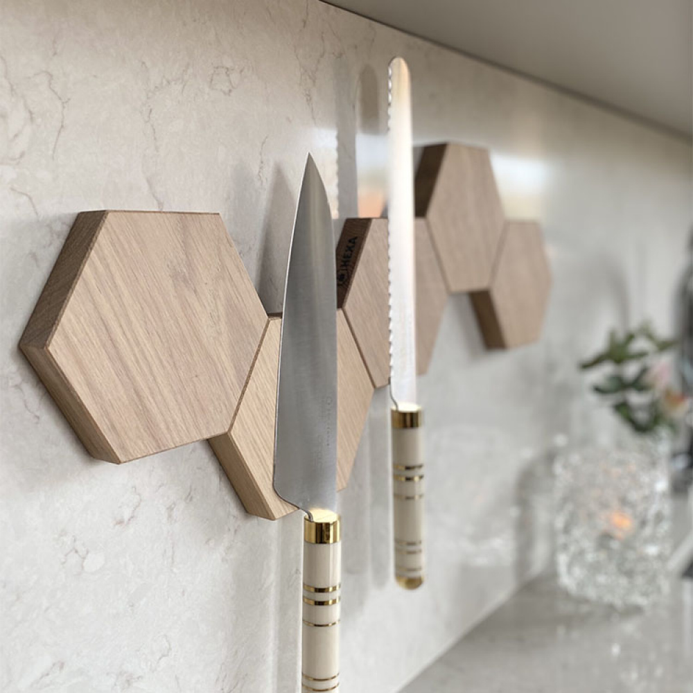 HEXA wooden knife magnets in the group House & Home / Kitchen / Kitchen decor at SmartaSaker.se (13366)