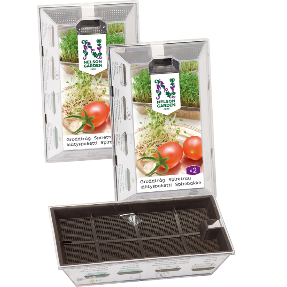 Sprout tray 2-pack in the group House & Home / Garden / Cultivation at SmartaSaker.se (13404)