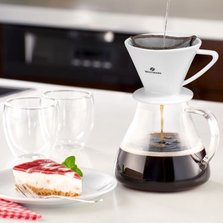 Soft, stainless steel coffee filter in the group House & Home / Kitchen / Beverages at SmartaSaker.se (13409)