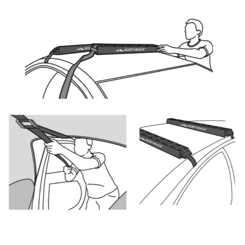 Northrack roof rack in the group Vehicles / Car Accessories at SmartaSaker.se (13421)