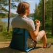 Collapsible backrest