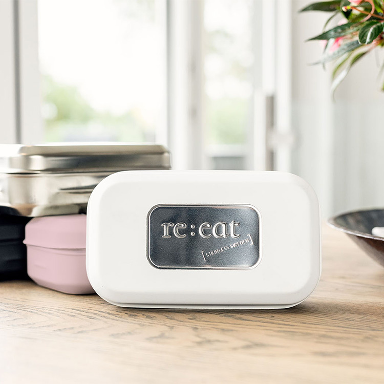 Stainless steel lunch box in the group House & Home / Kitchen at SmartaSaker.se (13426)