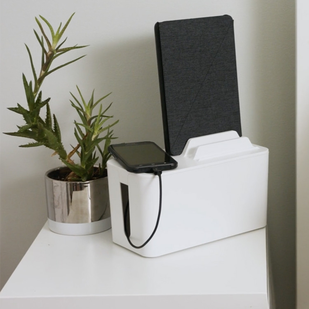 Cable box with charging stand in the group House & Home / Electronics / Mobile Accessories at SmartaSaker.se (13439)