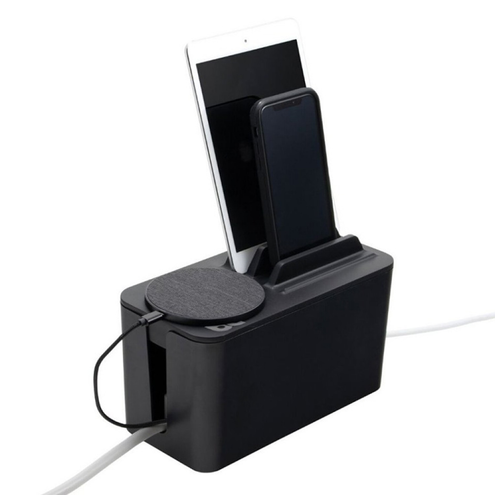 Cable box with charging stand in the group House & Home / Electronics / Mobile Accessories at SmartaSaker.se (13439)