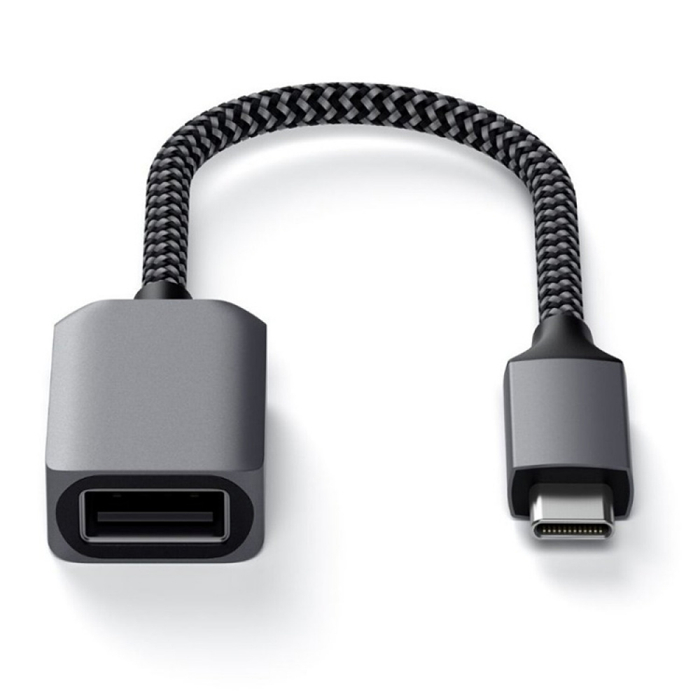 USB-C to USB adaptor, Satechi in the group House & Home / Electronics / Cables & Adapters at SmartaSaker.se (13455)