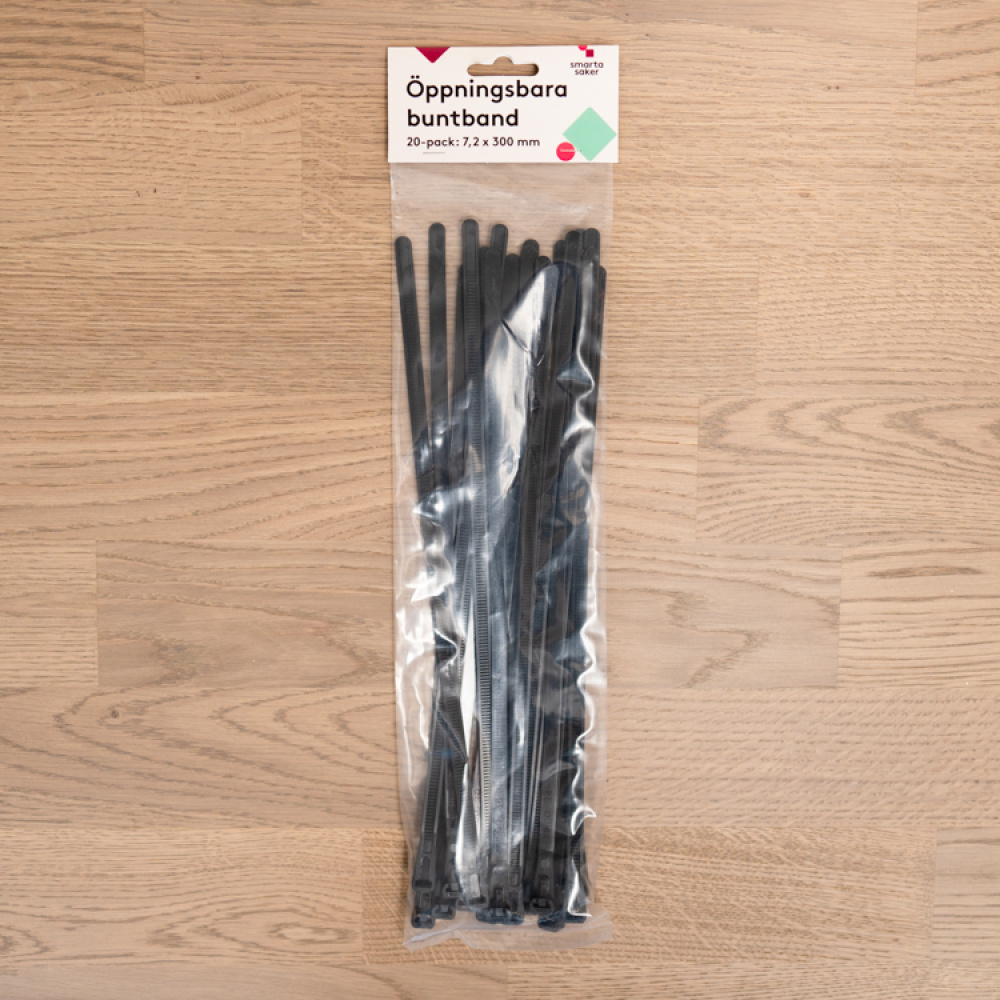 Reusable cable ties, 20-pack in the group Leisure / Mend, Fix & Repair at SmartaSaker.se (13484)