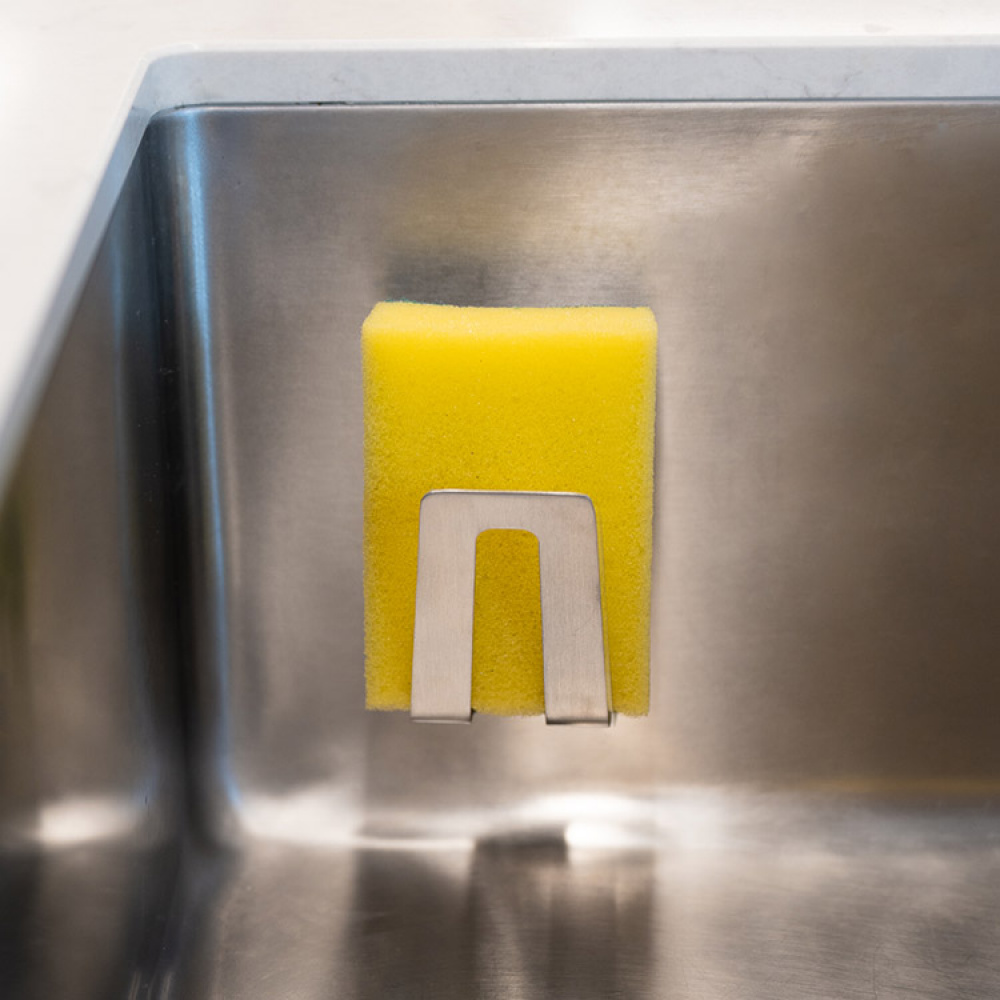 Happy Sinks Magnetic Sponge Holder - Steel