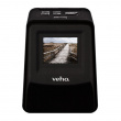 Scanner for slides & negatives with monitor